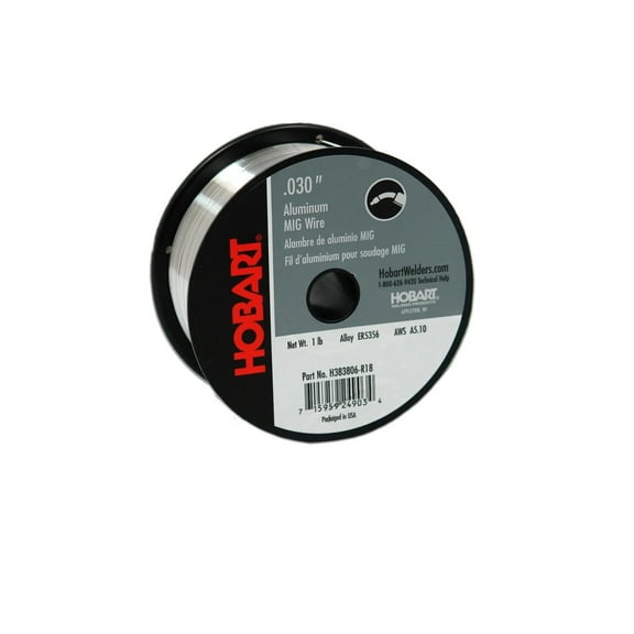 Hobart ER5356 .030 Aluminum Mig Wire (1) 1lb Spool