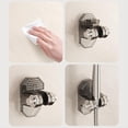 thumbnail image 1 of Soporte de Cabezal de Ducha Ajustable Cabezal de Ducha Ajustable Soporte de Succión Montado en la Pared No Requiere Taladro Ventosa de Pared B, 1 of 5