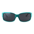 thumbnail image 2 of Polarized Sunglasses for Women - Premium Teal Fashion Sunglasses - HZ Series Diamante Womens Designer Sunglasses, 2 of 5