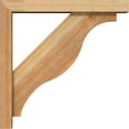 thumbnail image 3 of Ekena Millwork 4"W x 22"D x 22"H Funston Block Rough Sawn Bracket w/ Offset Brace, Western Red Cedar, 3 of 25