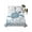 White, variant on Blue Turtle Coastal Twim XL Size Flat Sheet, Wrinkleproof & Fadeproof Cooling Flat Bed Sheet Only, Summer Beach Nautical Coral Breathable Soft Bedding Top Sheets 66 x 102 Inches