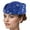 Royal Blue, variant on Cocktail Party Hat Embroidery Flower Fascinator Hat Church Caps 20s Flapper Bowler Hat Masquerades Vintage Headpiece
