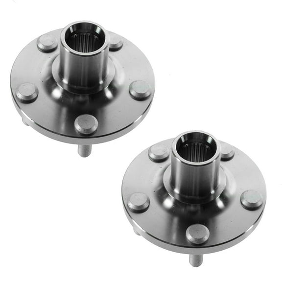 TRQ Front Wheel Hubs Left LH & Right RH Pair Set for 05-10 Scion tC BHA53004