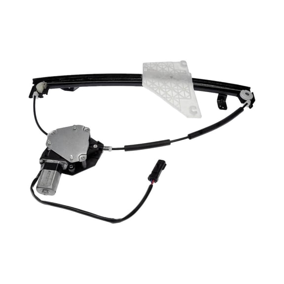 KarParts360 For Jeep Grand Cherokee 1999 2000 Window Regulator and Lift Motor Rear, Passenger Side | Plastic Gear Material | Bolt Attachment | Replacement For 55076468, 55076468AB