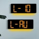 thumbnail image 4 of Reloj de pared para sala de estar de 17,3 pulgadas con reloj electrónico LED multifuncional, reloj despertador de gran tamaño, reloj de temperatura y humedad, reloj despertador, 4 of 6