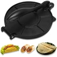 thumbnail image 1 of Prensa de Tortilla Aleación Aluminio, Máquina para Hacer Tortillas Quesadilla Antiadherente Alta Resistente, Herramienta Cocina Prensa Manual de Burrito Roti Maíz Omelette Tacos Chapati Pan Pizza, 1 of 4