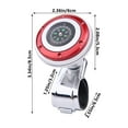 thumbnail image 3 of Steering Wheel Booster Knob, Multifunctional Car Steering Wheel Knob, 360-Degree Rotation, Alloy with Carbon Fiber Texture, Easy Installation, Car Turning Helper, 3 of 7