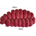 thumbnail image 6 of Ludlz Pillow Cushion Super Soft Solid Color Creative Shape Breathable Wide Application Decorative Spandex Ultra-Thick Bed Sofa Cushion Lumbar Pillow Home Supplies, 6 of 8