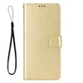 thumbnail image 2 of Wallet Case for Nothing Phone 4A Pro with Card Holder, PU Leather Flip Phone Case with Kickstand Magnetic Closure Wrist Strap Gold, 2 of 5