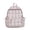 Pink Backpack, variant on Plaid School Backpack, Spacious Backpack with Multi-pocket, Lightweight Breathable Bookbag for Middle School College, Pink