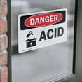 thumbnail image 4 of Acid OSHA Danger Vinyl Decal Label 24 Inch x 18 Inch - 10 Pack, 4 of 6
