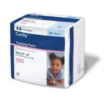 Curity Female Youth Training Pants Pull On with Tear Away Seams Large Disposable Heavy Absorbency, 70064GA - PACK OF 23