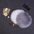 thumbnail image 3 of Soft Artificial Sheepskin Rug Chair Cover Artificial Wool Warm Hairy Carpet Seat Pad Round Area Rugs Floor Mat Home Decorator Carpets Kids Play Rug, 3 of 4