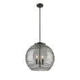 thumbnail image 6 of Innovations Lighting - Athens Deco Swirl - 3 Light Pendant In Industrial, 6 of 7