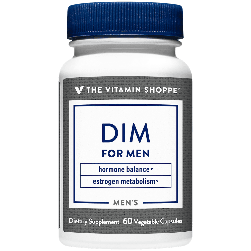 DIM for Men with BioPerine Supports Hormone Balance Estrogen Metabolism