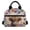 Calf Floral Design, variant on HUIACONG Dragonfly Mandala Style Insulated Lunch Bag, Aluminum Film Anti Fade Washable Insulated Lunch Tote for Kids