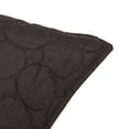 thumbnail image 5 of Flxxie Quilted Pillow Shams Ultra Soft and Warm Pillowcases Set of 2 (Standard, Chocolate), 5 of 6