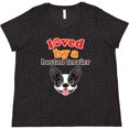 thumbnail image 3 of Inktastic Boston Terrier Dog Women's Plus Size T-Shirt, 3 of 5