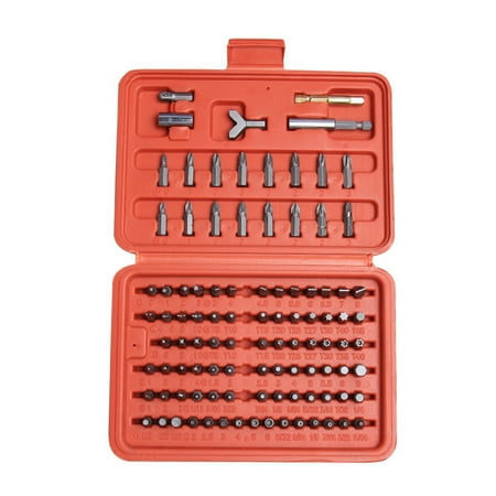 

Sofullue 100 Piece Screwdriver Set Cross Slotted Screwdriver Batch head Precision Screwdriver Socket Set