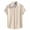 A-Light Yellow80, variant on JAJAHO Mens Button Up Shirts Summer Striped Short Sleeve Casual Beach Collared Regular Fit Business Dress Shirts Cozy Tops