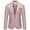 07-RD2, variant on oqasdz Suit Jacket for Men New Lapel Solid Color Single Casual with Slit Slim Loose Wedding Banquet formal Coat Top,Size 4X