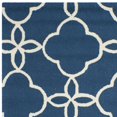 thumbnail image 4 of SAFAVIEH Four Seasons Vaska Geometric Area Rug, Navy/Ivory, 5' x 8', 4 of 6