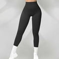 thumbnail image 2 of Chbgutlmr Yoga Pants for Women Workout Leggings High Waisted Stretch Pants Tight Activewear Solid Color, 2 of 3