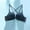 Blue, variant on Deal of the Week Ofreoo Women's Push Up Front Closure Bra Thick Padded Seamless Criss-Cross Back Underwire Bra