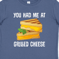 thumbnail image 4 of Inktastic You Had Me at Grilled Cheese Sandwich Boys or Girls Baby T-Shirt, 4 of 5