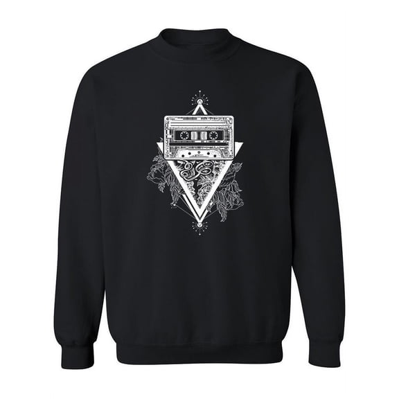 The Art Of The Cassette Sweatshirt Women -Image by Shutterstock, Female 3X-Large