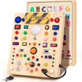 thumbnail image 1 of Tablero de actividades iHarPro con luces LED Montessori 20 x 16 x 3 cm, 1 of 7