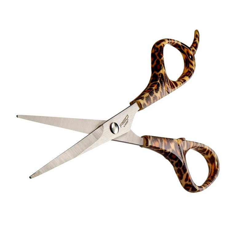 Fiddlestix Paperie, Leopard Print Scissors, 2- 3/4 x 8 inches, Mardel