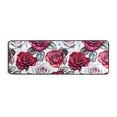 thumbnail image 6 of Ryvnso Flowers Roses Hallway Runner Rugs Floor Carpet Non Slip Entryway Mat 2' x 6', 6 of 7