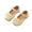 Beige, variant on Wangkekeji Summer And Autumn Girls Boots Cute Flat Solid Color Bow Buckle Casual And Comfortable Toddler Shoes Size 4