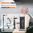 thumbnail image 4 of BeneCane Folding Cane with Dual LED Lights, Adjustable Quad Cane for Men and Women, Lightweight Aluminum Walking Cane with Self-Standing Base and Carry Bag, 4 of 8
