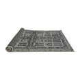 thumbnail image 2 of Ahgly Company Indoor Square Abstract Gray Modern Area Rugs, 5' Square, 2 of 4