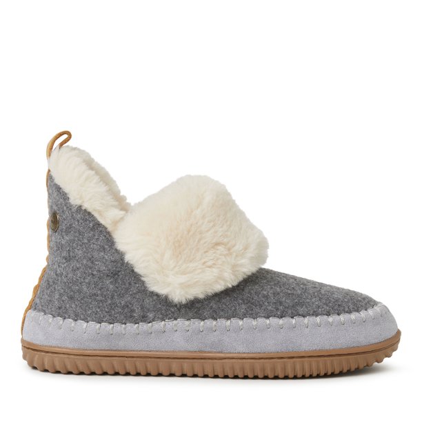 Dearfoams - Alpine By Dearfoams Moritz Bootie Slippers with Memory Foam ...