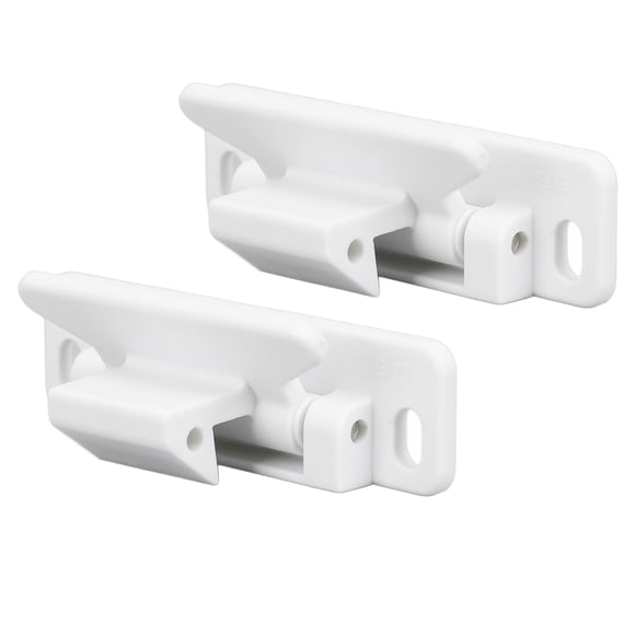 Campervan Cabinet Latch, RV Drawer Latch Set of 2, Solid ABS, Latch for Wide Use in Buses, Motorhomes, Boats, Trailers, and Household Cabinets