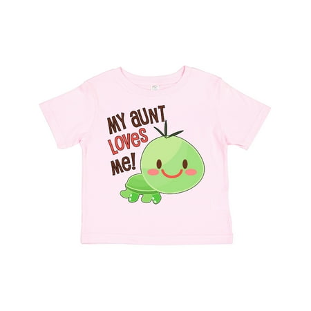 

Inktastic My Aunt Loves Me- Cute Turtle Gift Toddler Boy or Toddler Girl T-Shirt