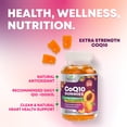 thumbnail image 5 of CoQ10 Gummies for Adults 100mg - 3X Strength, High Absorption, Antioxidant Supplement for Heart Health Support & Energy Production, Ultra Coenzyme Q10 Vitamins, Coq 10 Supplements - 60 CoQ10 Gummies, 5 of 9