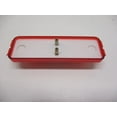 thumbnail image 3 of Red 3.75" Rectangle Incandescent Truck Camper Trailer Marker Clearance Light, 3 of 4