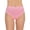 Pink, variant on Womens Juniors Chevron High Waist Swim Bottom Separates