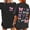 C-Black172, variant on Short Sleeve Shirts For Women Oversized Bow Print Graphic Tee Crewneck Vintage Tshirts Casual Baggy Streetwear Versatile Tops