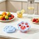 thumbnail image 5 of Paw Shaped Ice Mold Tray Food Grade Silicone Easy Release for Coffee Milk Tea Juice Food Freezer Container 5 Compartments, 5 of 9