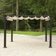 thumbnail image 1 of Hometrends Retractable Shade Pergola, 1 of 7