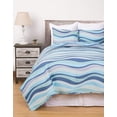 thumbnail image 4 of Juego de ropa de cama C&F Home Sea Waves Coastal King de 3 piezas, 4 of 9