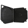 thumbnail image 2 of Caja de almacenamiento de carrete de cinta vacía de 10 pulgadas, resistente a los arañazos, protección total, caja de cinta de sonido de carrete abierto para cintas de sonido, color negro, 2 of 12