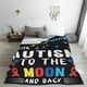 thumbnail image 5 of Balery I Love With Autism To The Moon And Back Manta de Felpa Suave y Acogedora – Cobija de Franela Aterciopelada para Cama, Lavable y Cálida para Sofá, Mascotas, Transpirable-40"x30", 5 of 7