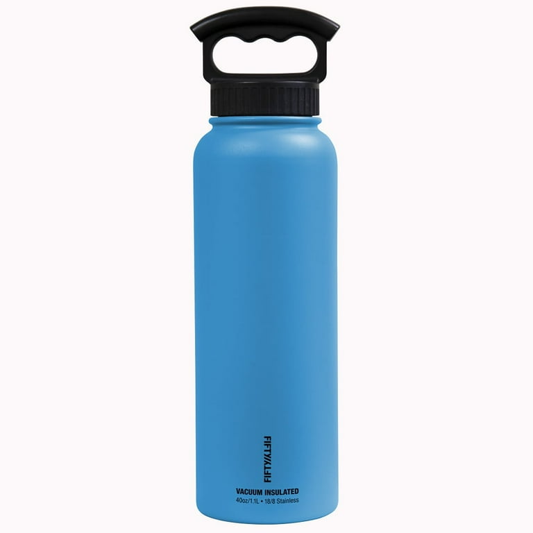 FIFTY FIFTY Vacuum Insulated Bottle 40oz Olive Green Walmart