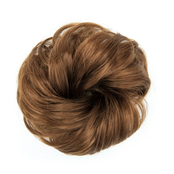 SAYFUT Hair Bun Extensions Wavy Curly Messy Hair Extensions Donut Hair Chignons Hair Piece Wig Hairpiece